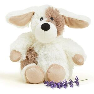 Warmies: PUPPY JR. NEW Cozy Plush Heatable Lavender Scented Stuffed Animal
